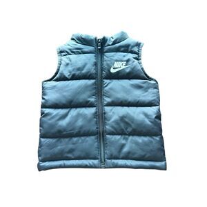 Nike puffer vest black sz 12 months baby boys girls unisex new without tags